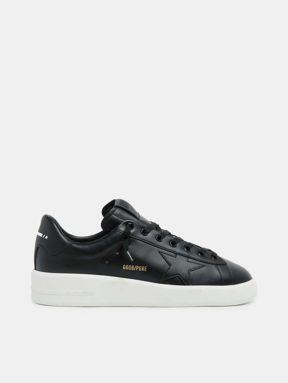 Golden Goose PURESTAR sneakers Black leather G36WS603.A5